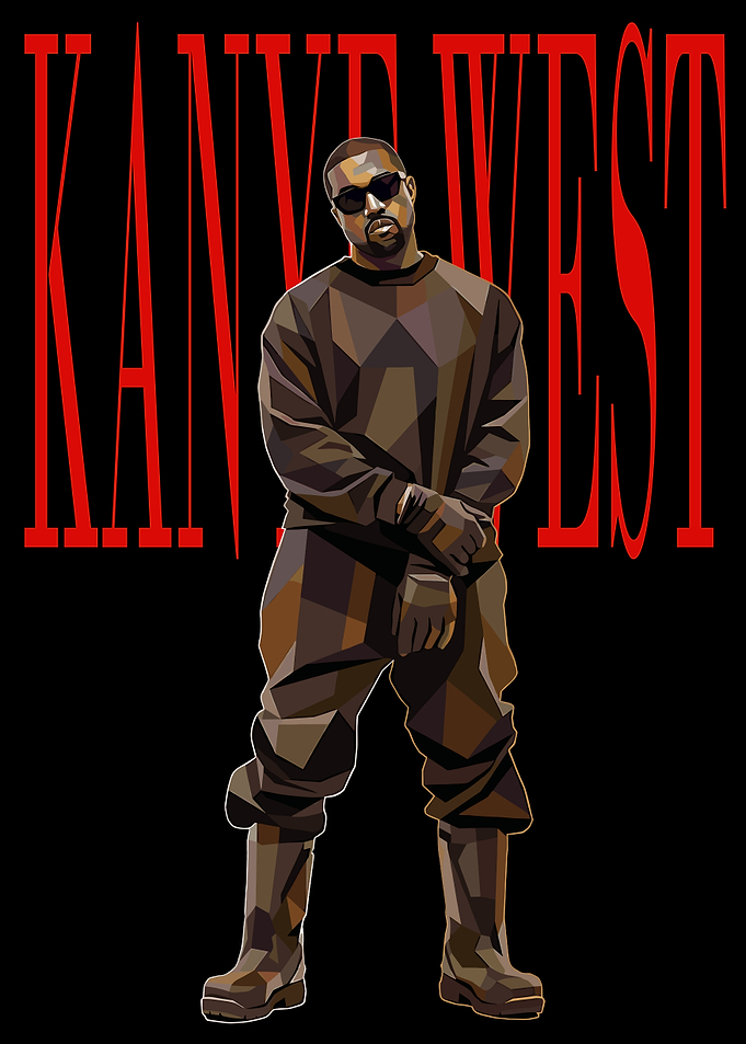 Kanye West Portrait