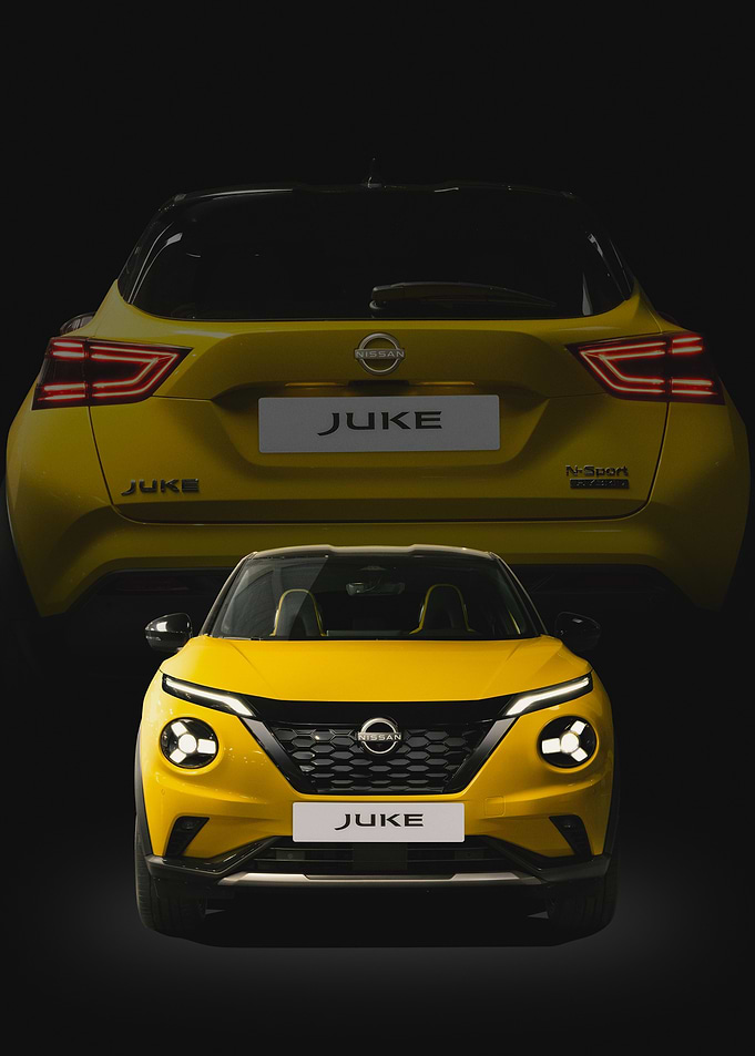 Yellow Nissan Juke Cars