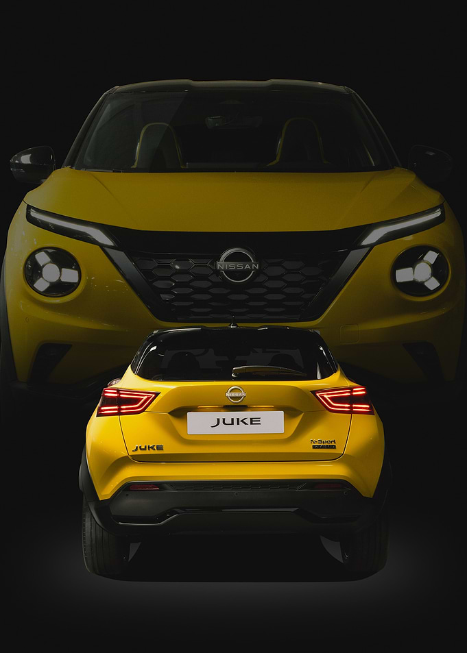 Yellow Nissan Juke Cars