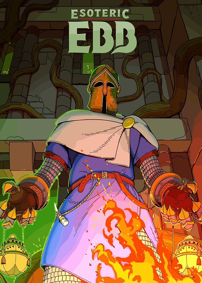 Esoteric Ebb Knight with Fire