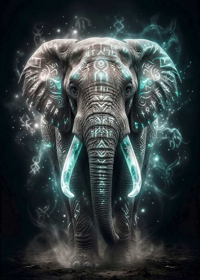 Ancient Rune Elephant