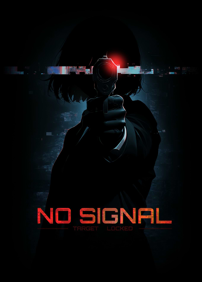 No Signal Target Locked Poster