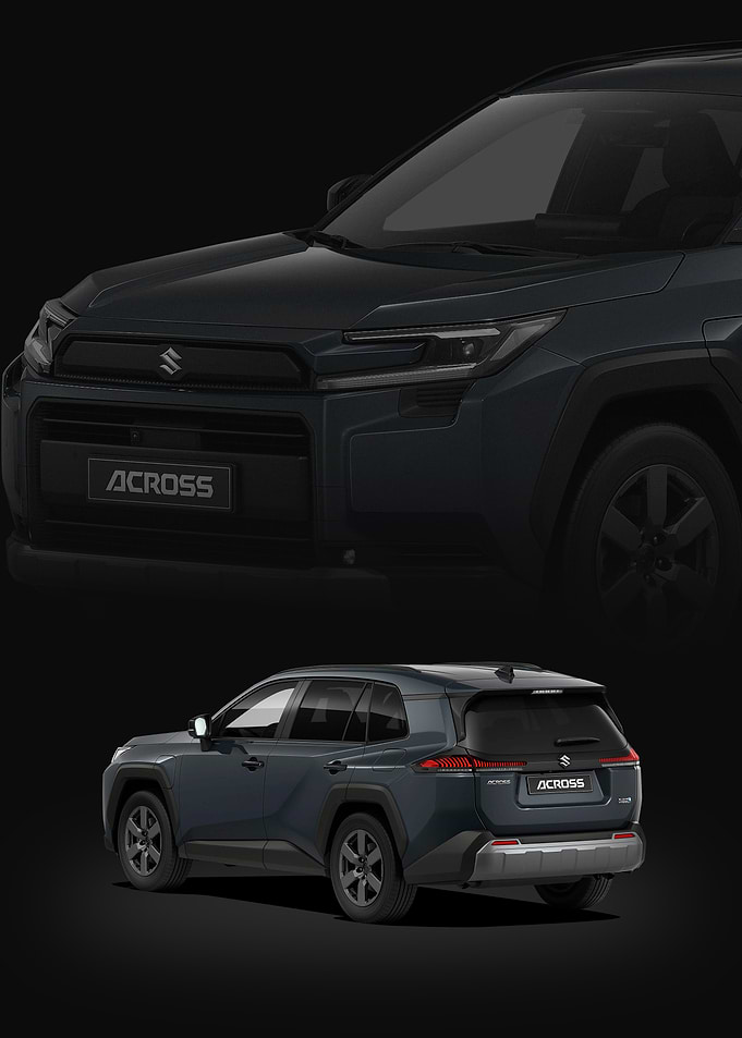 Suzuki Across SUV Rear View