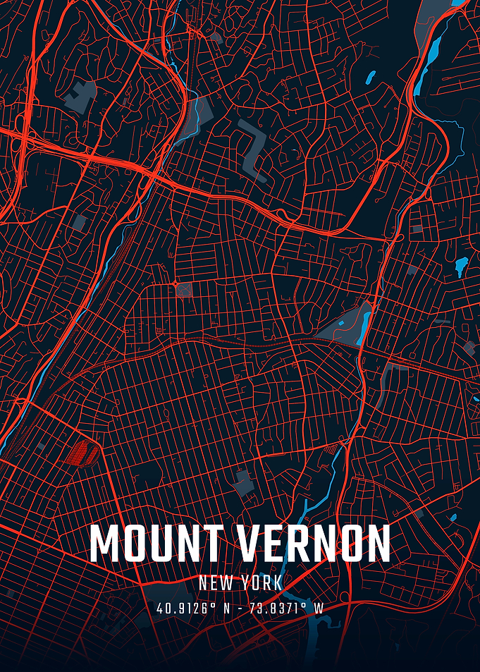 Mount Vernon City Map