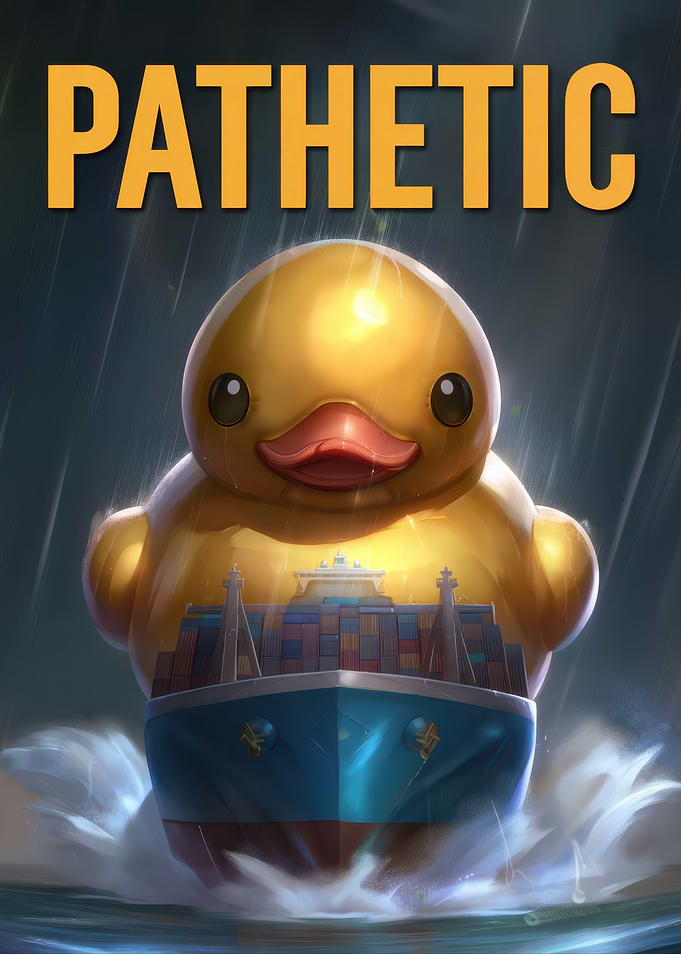 Pathetic Rubber Duck Ship