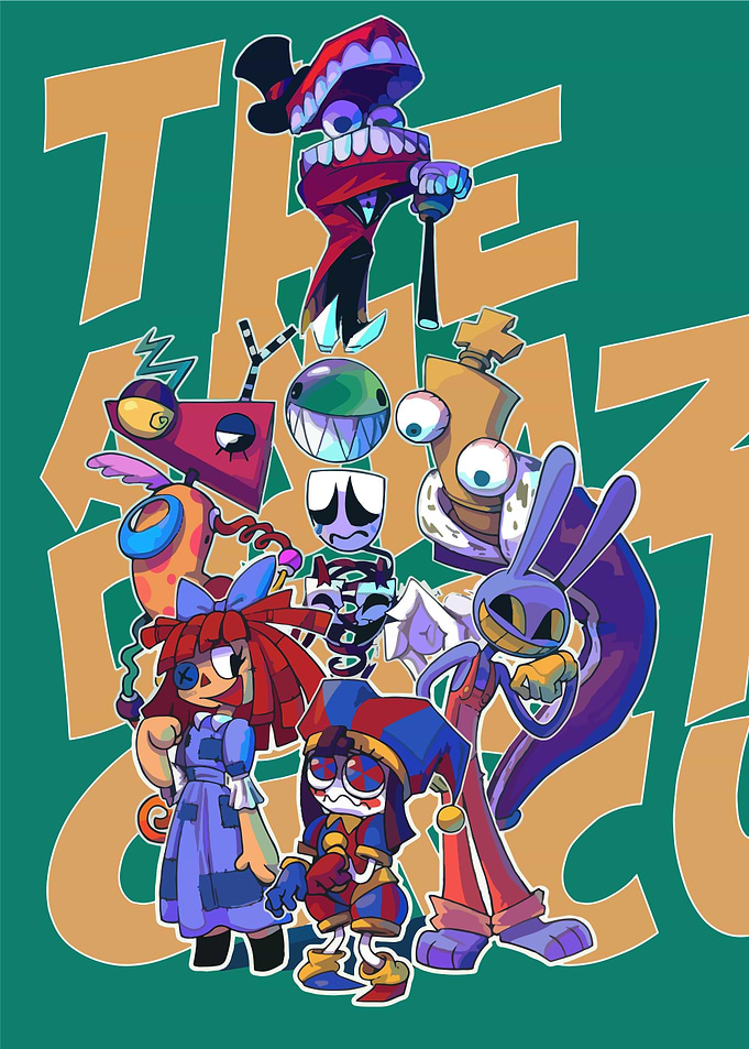 The Amazing Digital Circus Characters