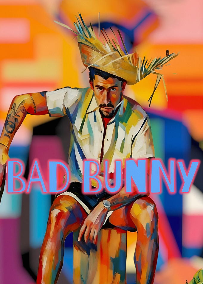 Bad Bunny Portrait