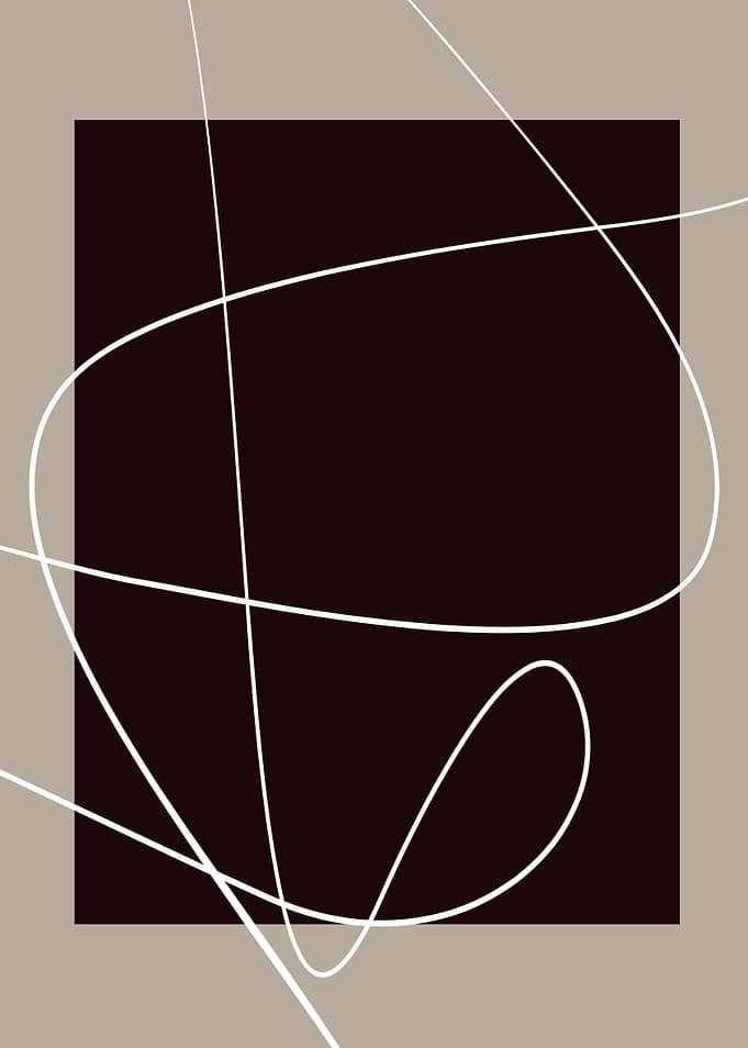 Abstract Geometric and Line Art
