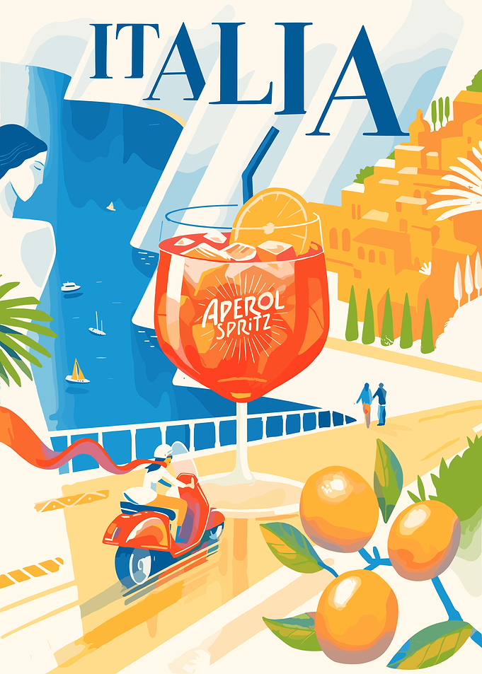 Aperol Spritz in Italy