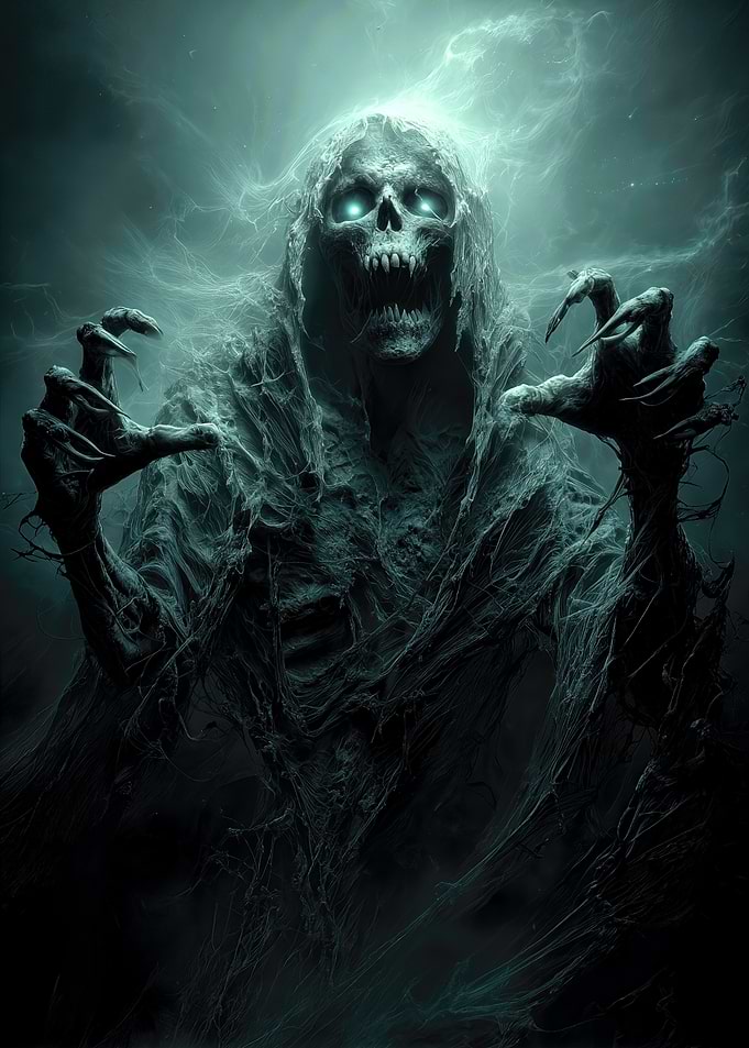 Terrifying Ghostly Figure