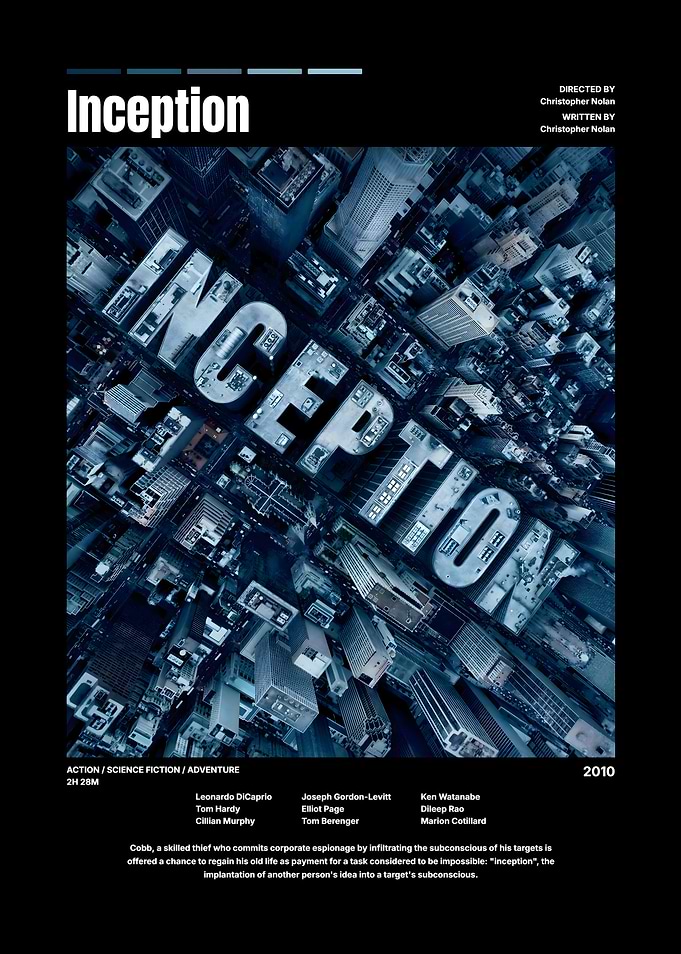Inception Movie Poster