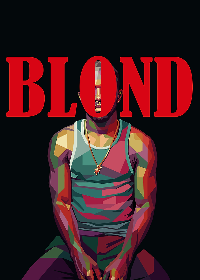 Frank Ocean Blond Album Art