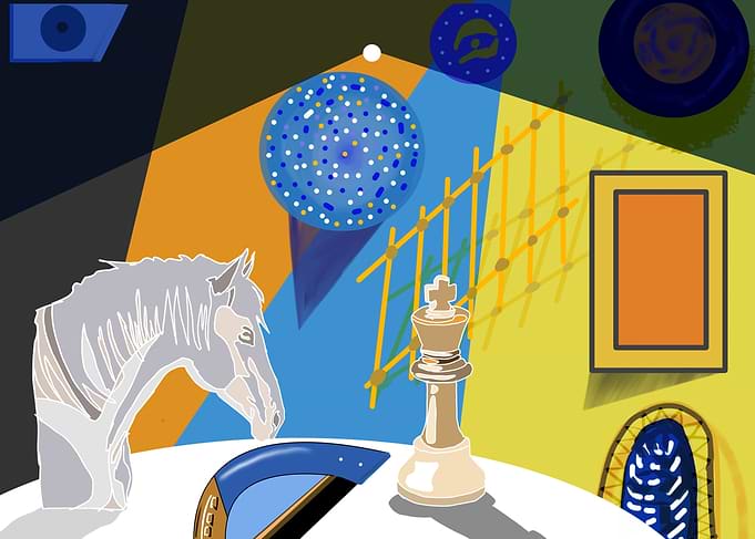 Horses and tables
