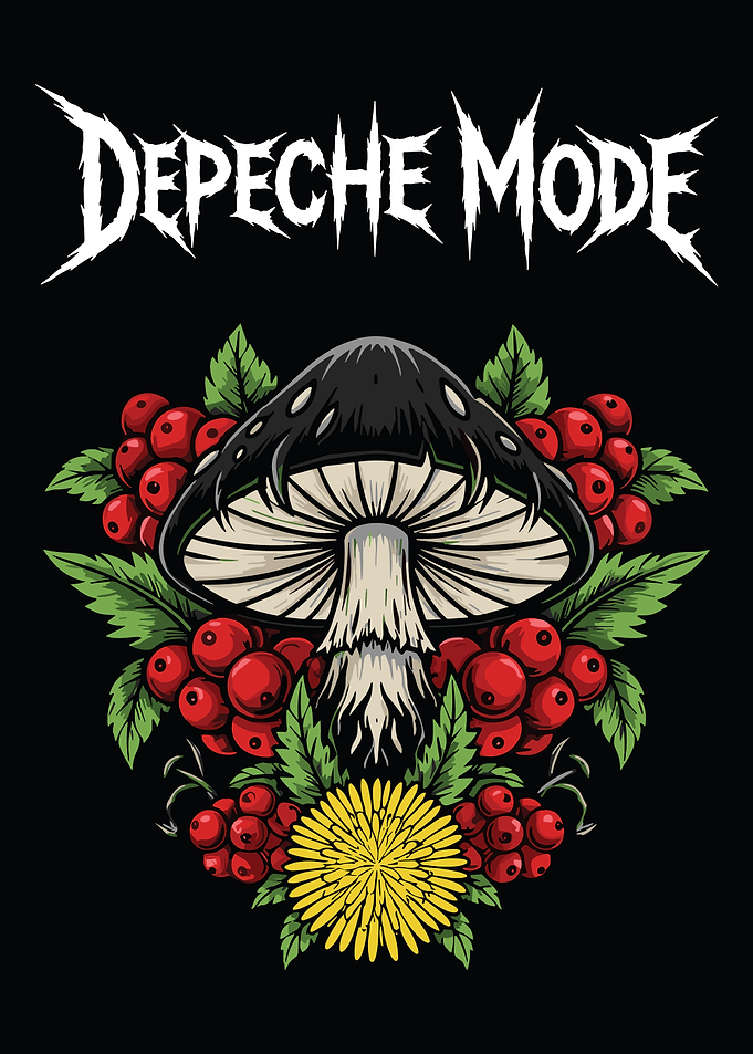 Depeche Mode Mushroom and Berries