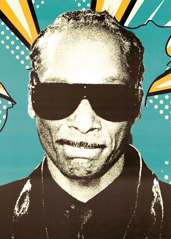 Snoop Dogg Pop Art Portrait
