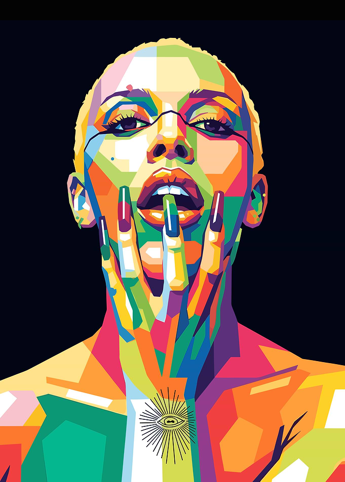 Doja Cat Pop Art