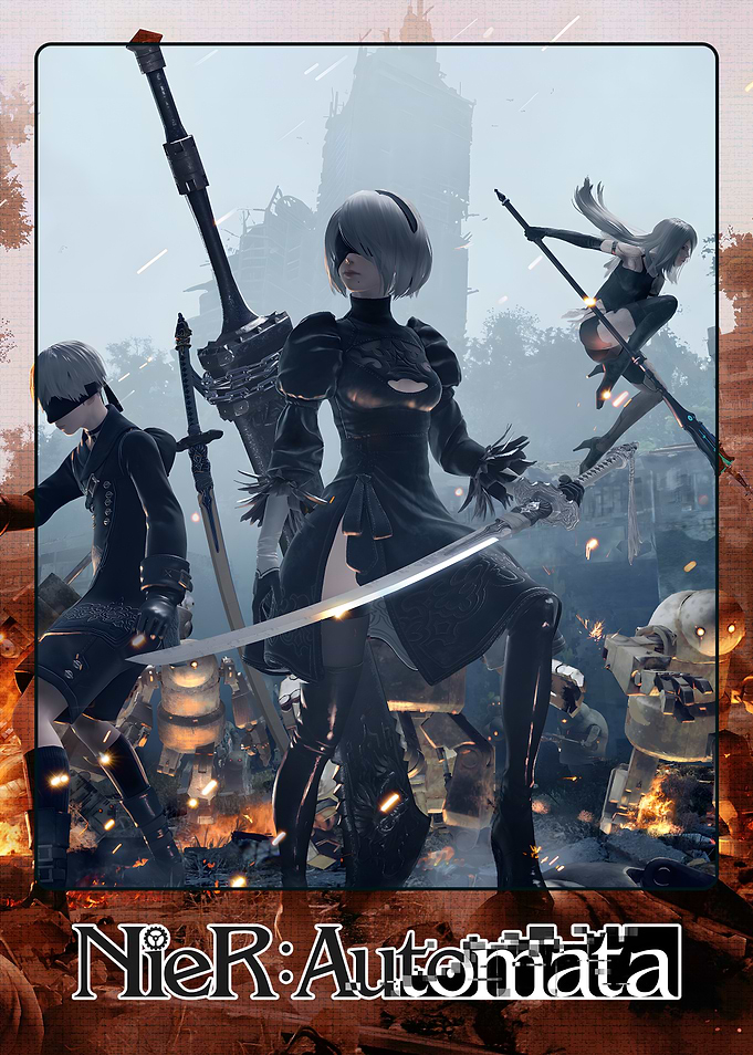 NieR: Automata Characters and Logo