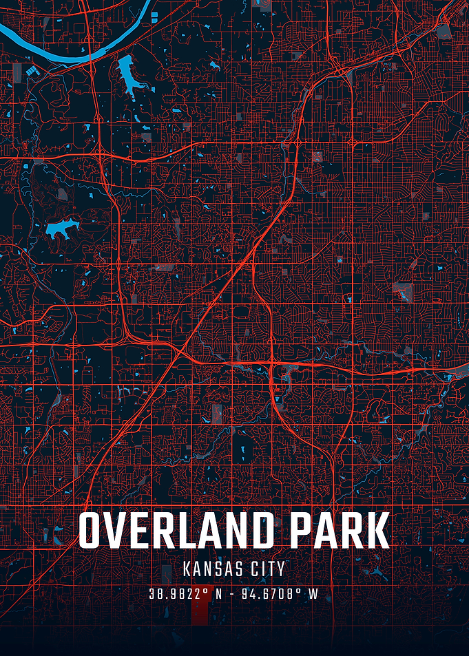 Overland Park City Map