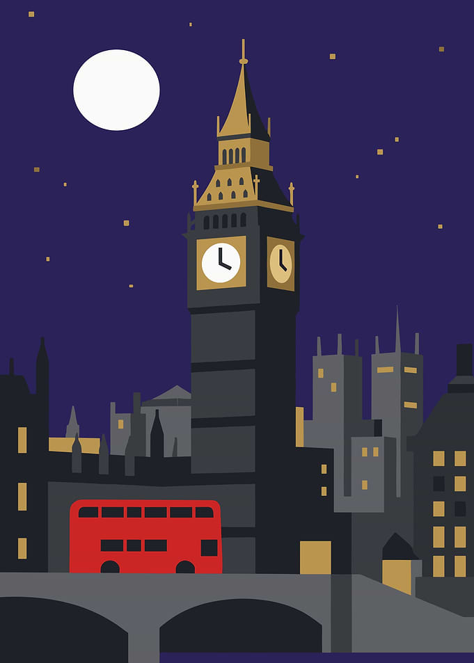 London Big Ben at Night