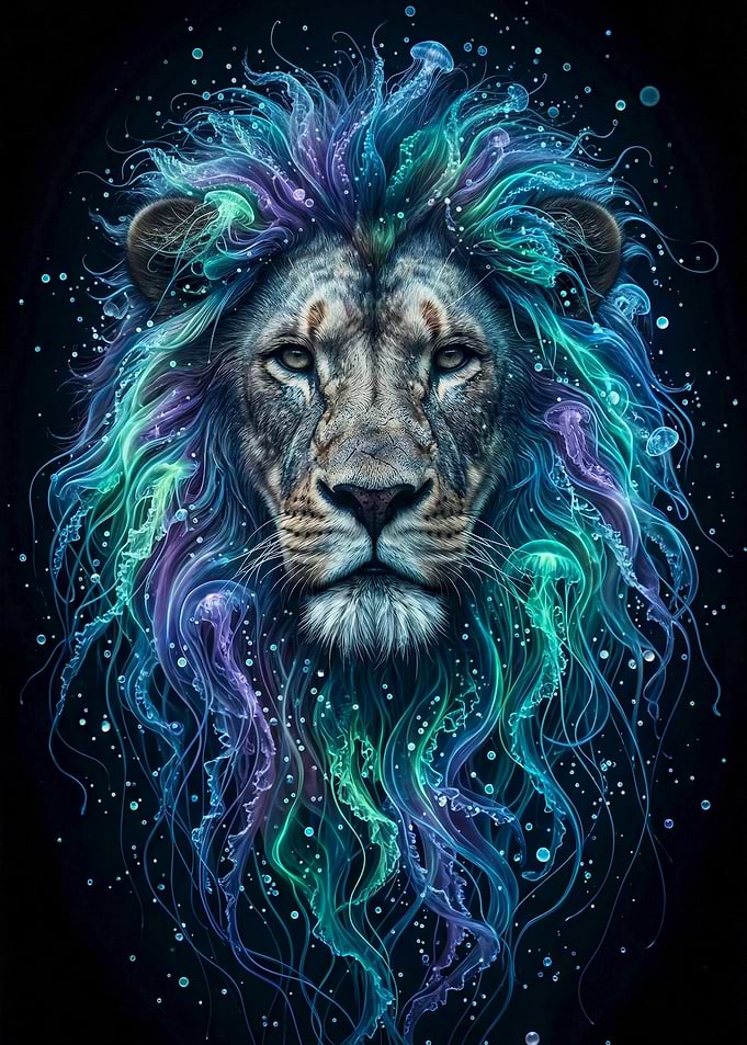 Deep Sea Jellyfish Lion