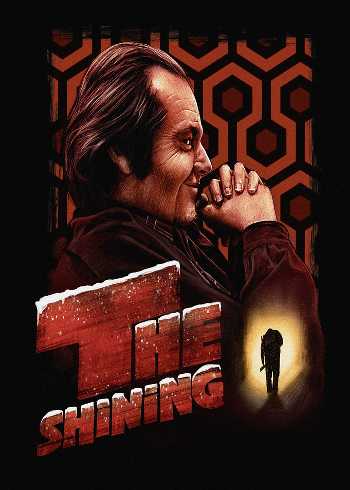 The Shining Jack Nicholson Movie Poster