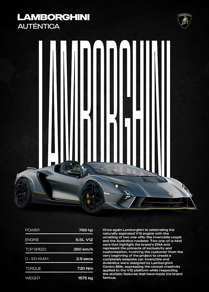 Lamborghini Auténtica Roadster