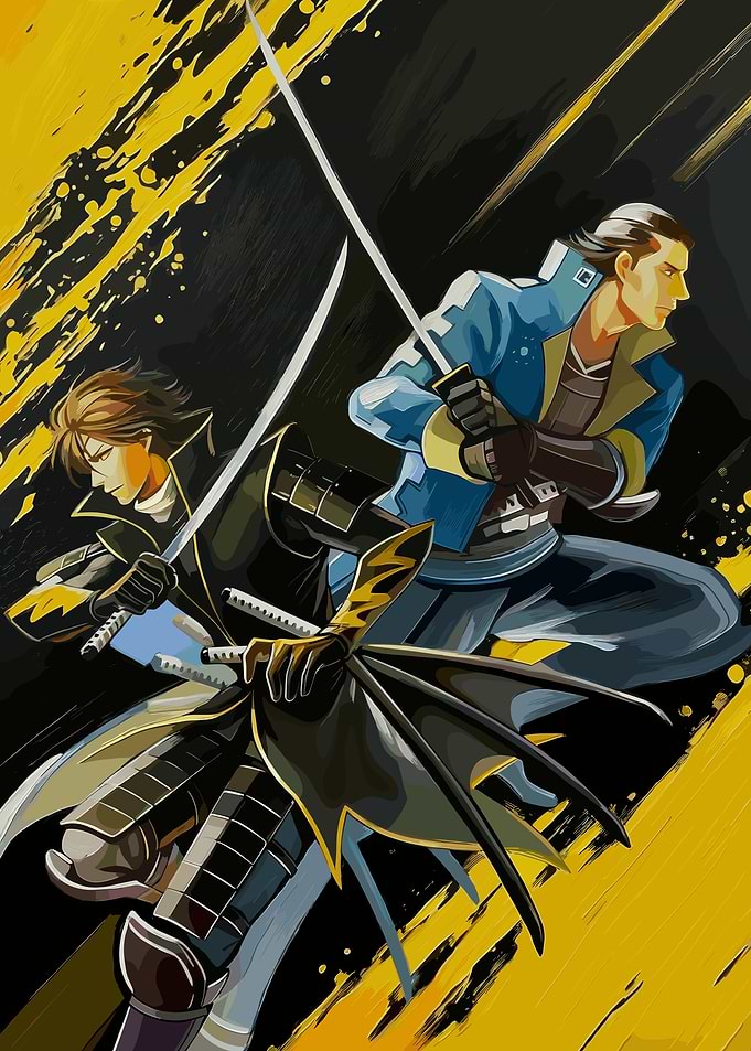 Date masamune and Kojuro