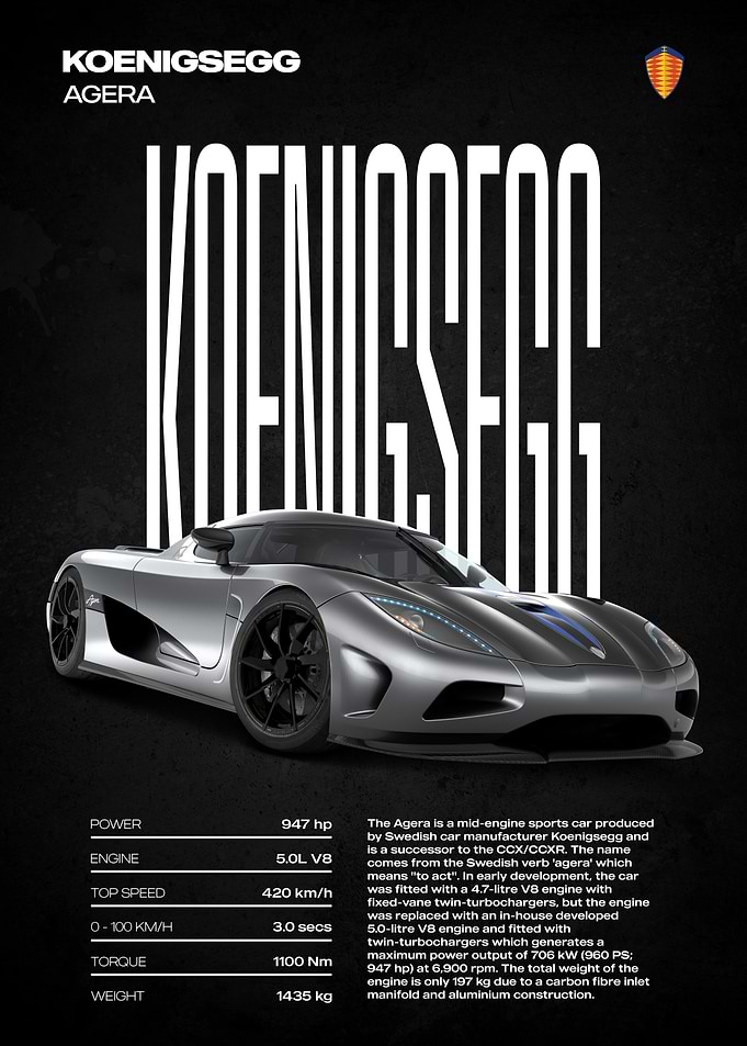 Koenigsegg Agera Sports Car