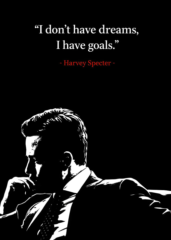 Harvey Specter quote poster