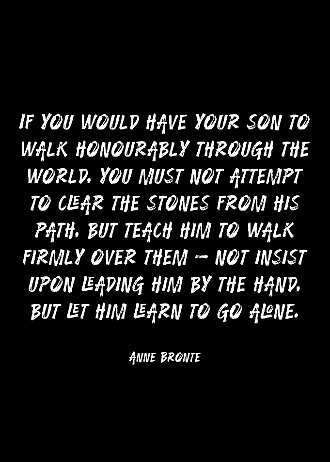 Anne Bronte Quote on Independence