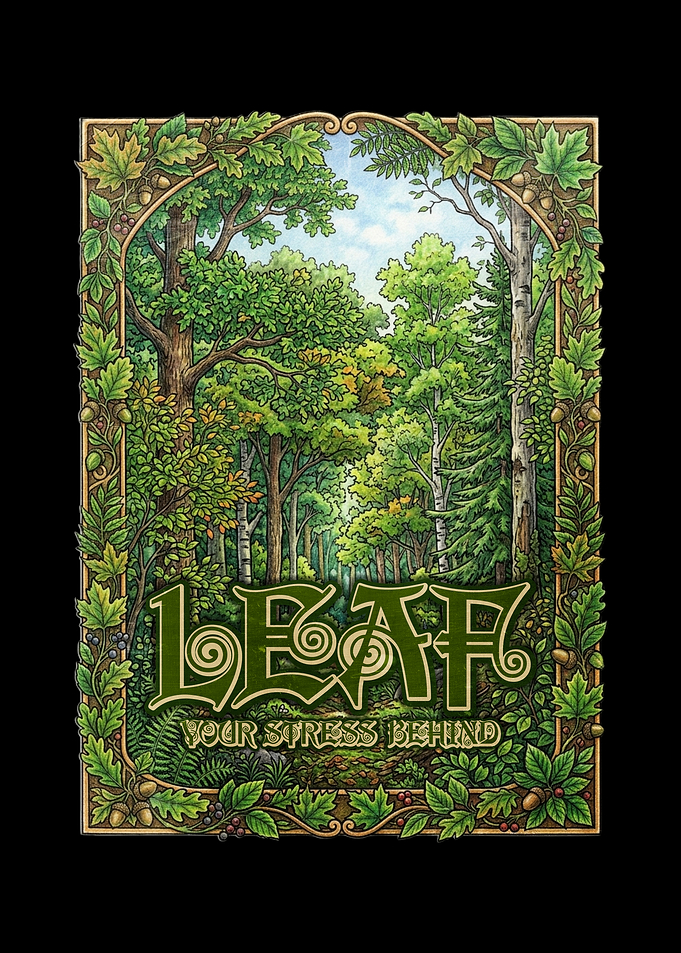 Leaf Your Stress Behind PUN