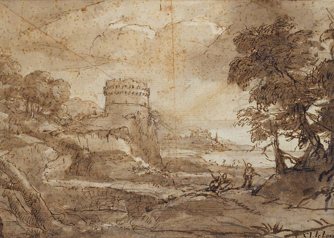 Landscape with Tower and Bridge