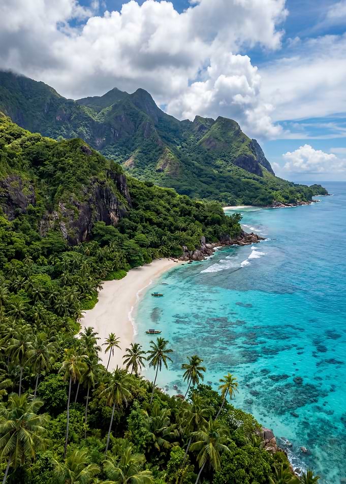 Tropical Island Beach Paradise