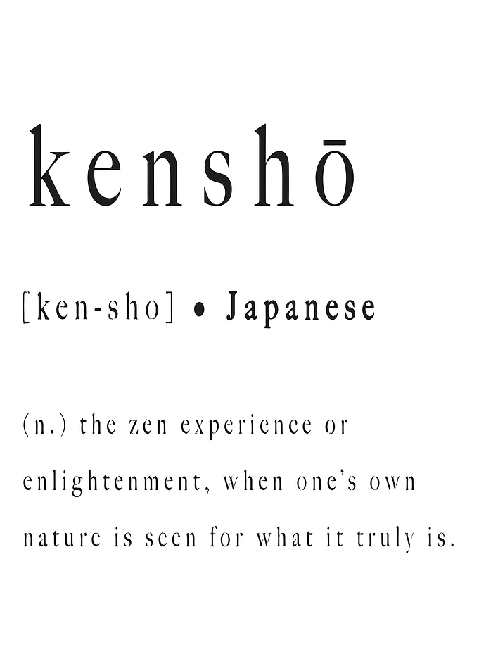 Kensho Definition