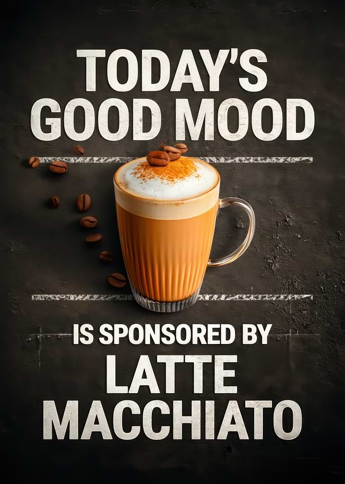 Latte Macchiato Good Mood