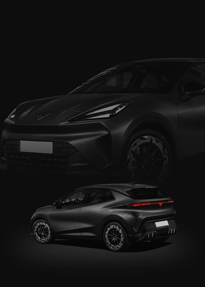 Dark Grey Cupra Raval