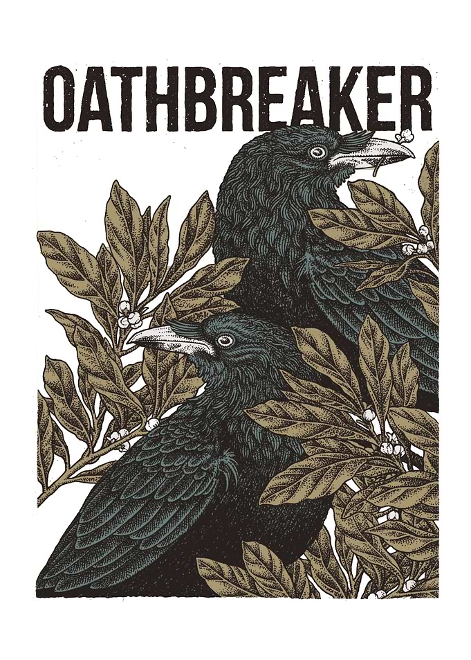 Two Crows and Foliage