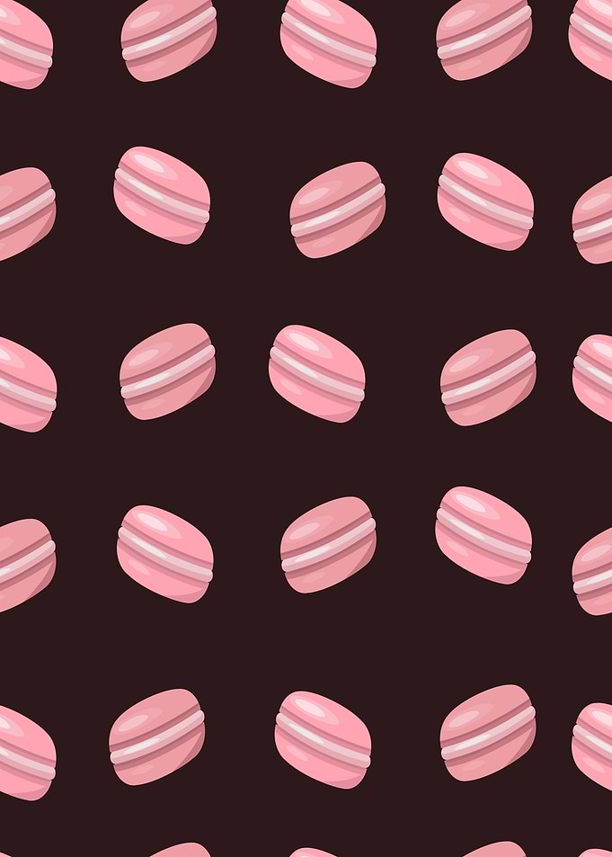 Pink Macarons Pattern