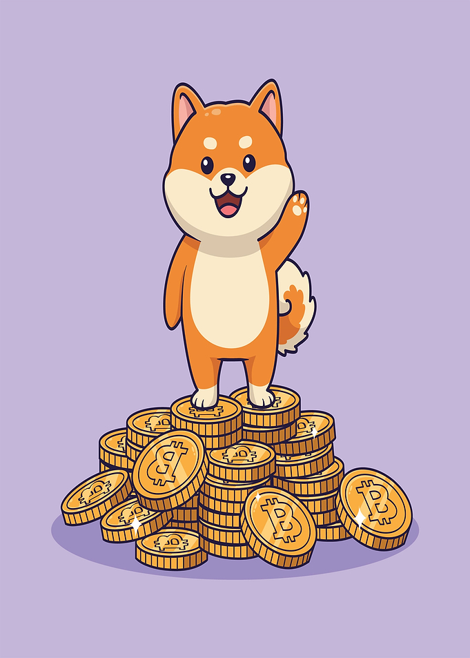 Shiba Inu on Bitcoin Coins