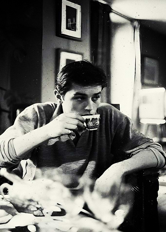 Alain Delon Portrait