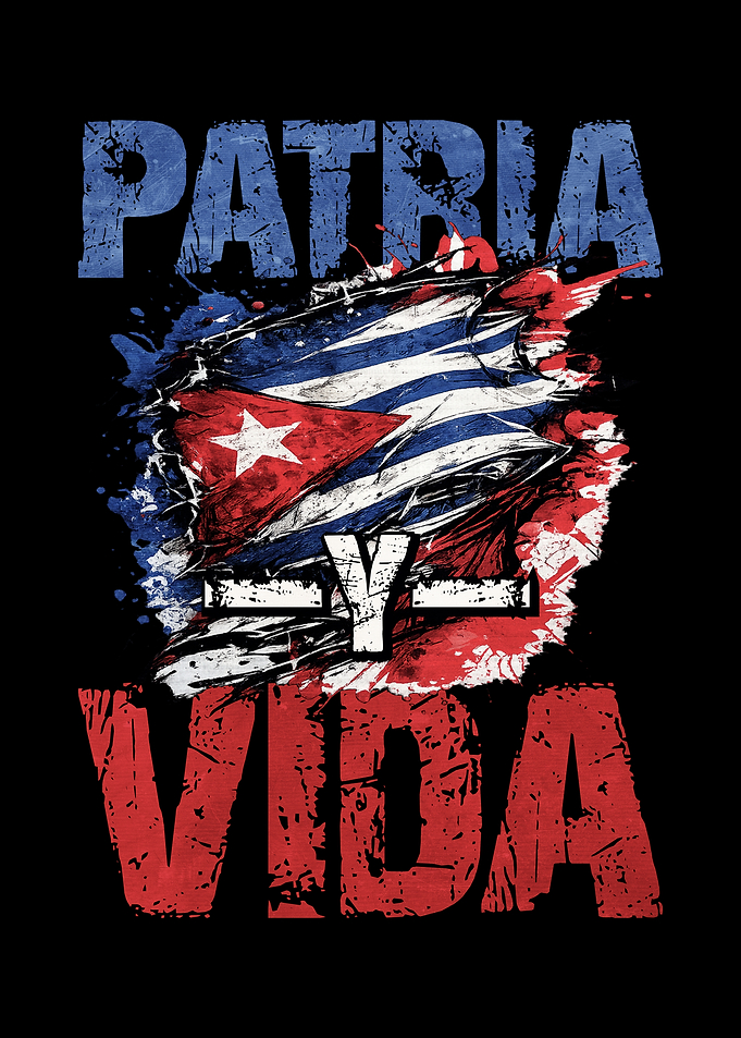 Patria y Vida Cuban Flag Art