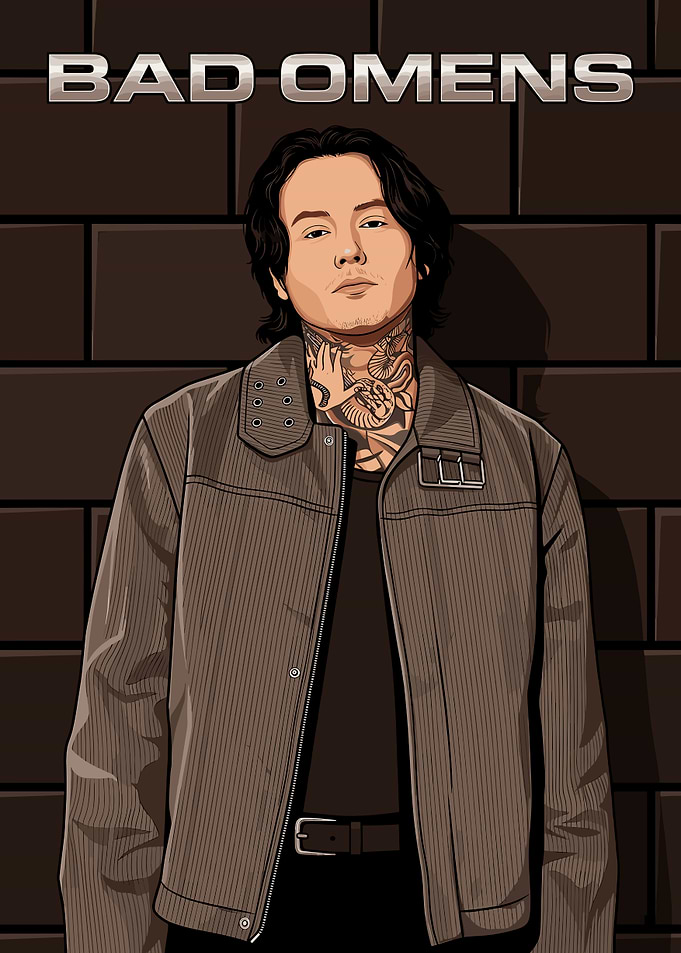 Bad Omens Band Portrait