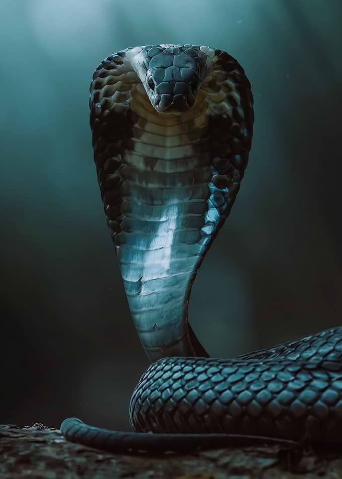 Cobra Snake Portrait