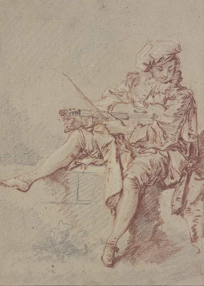 Man playing violin