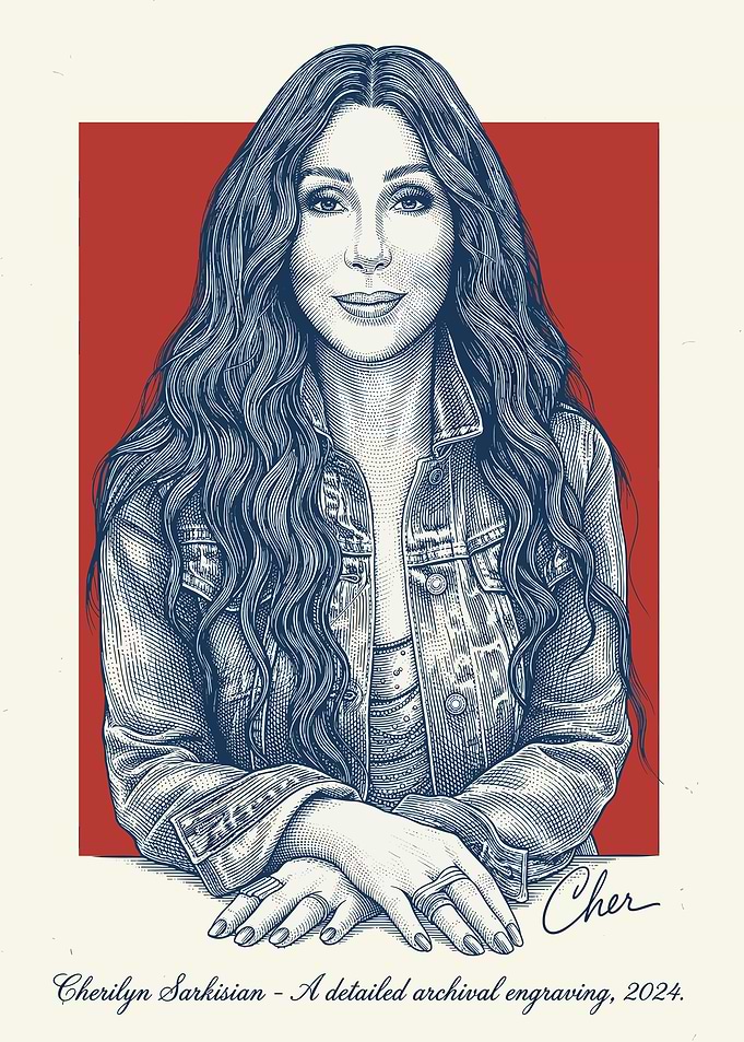 Cherylin Sarkisian Engraving