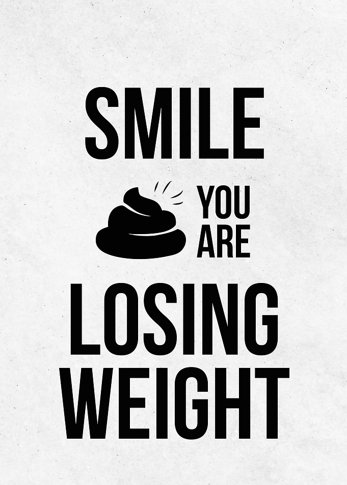 Funny Weight Loss Poop Icon