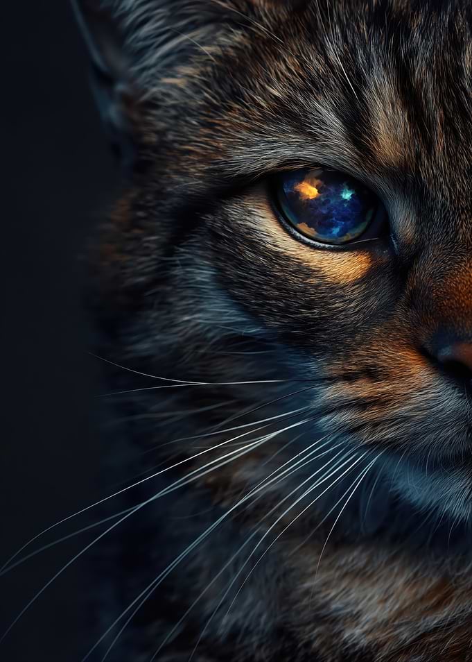 Close-up of a Cat's Eye
