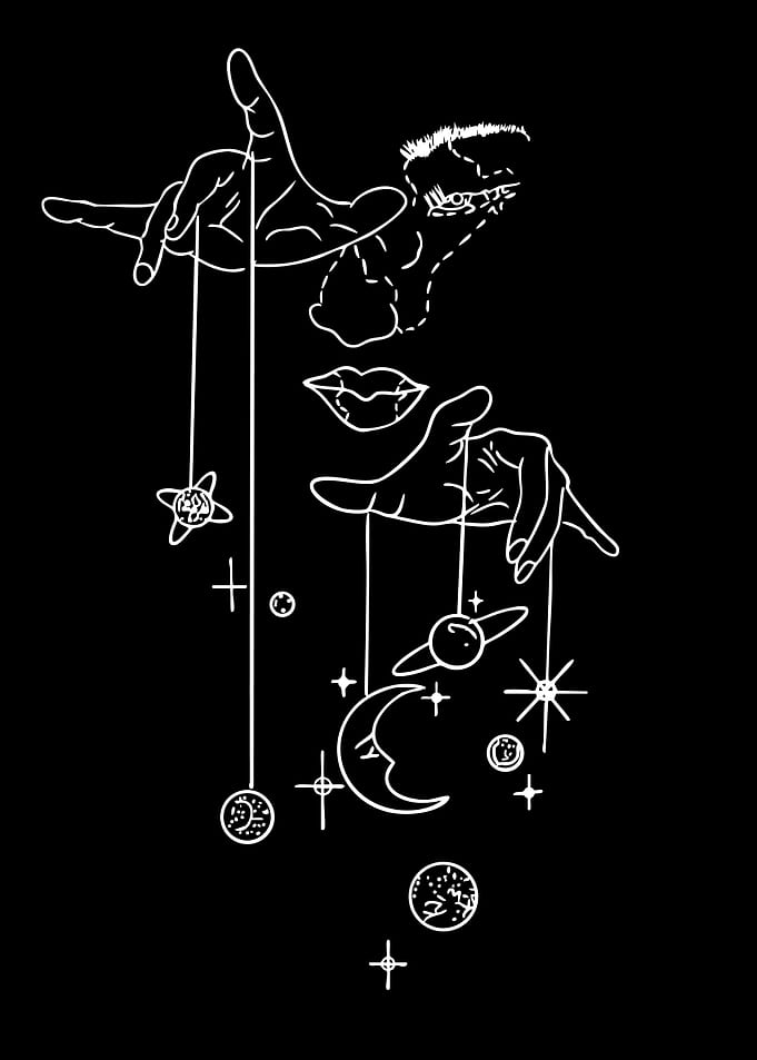Cosmic Marionette Art