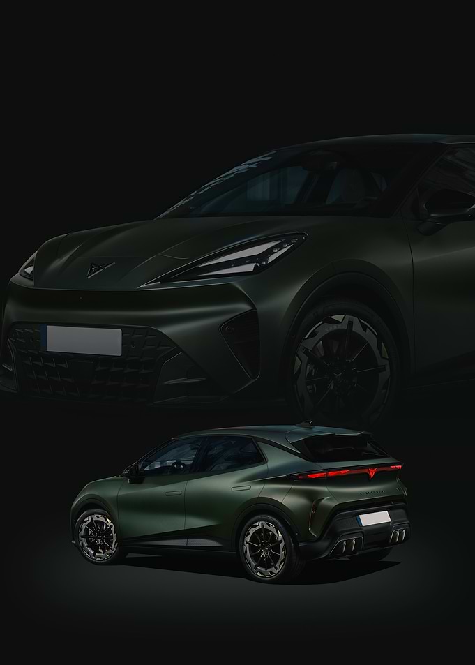 Dark Green Cupra Raval