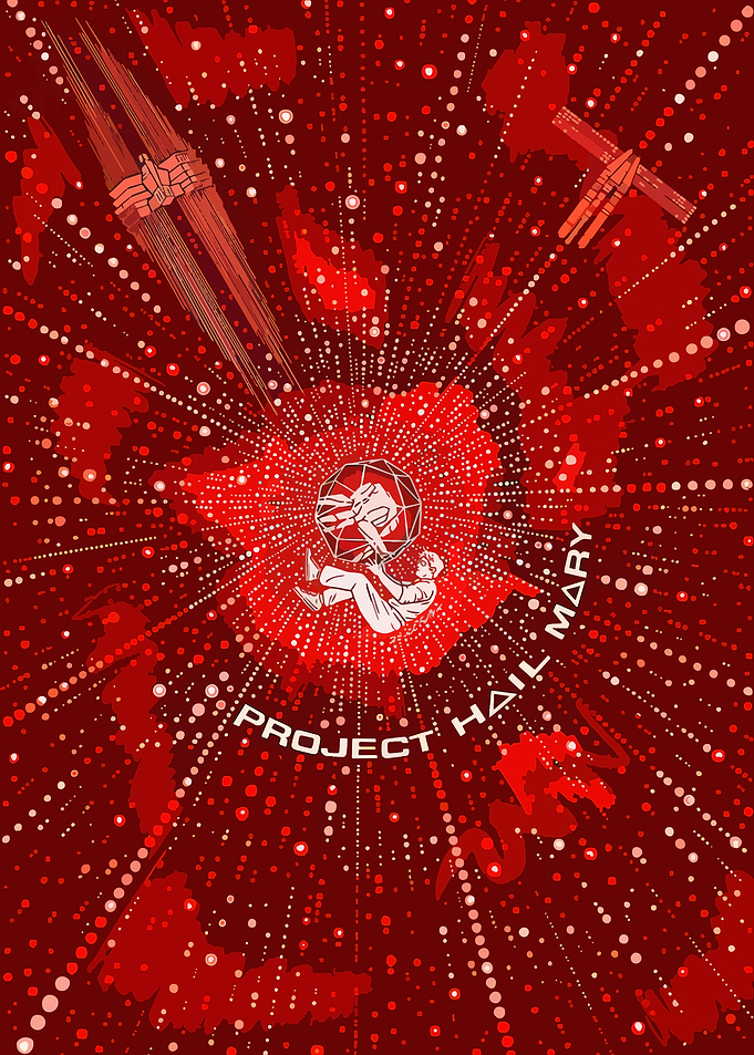 Project Hail Mary Sci-Fi Art